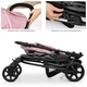 Прогулянкова коляска EL Camino Zeta ME 1011L Pale Pink (ME 1011L) - зображення 6