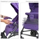Прогулянкова коляска-тростина El Camino Breez ME 1029 Violet (ME 1029) - зображення 4