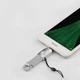 Адаптер переходник Hoco UA10 USB to Micro USB OTG USB3.0 Silver (UA10) - изображение 5