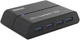 USB-хаб STLab USB 3.1 Gen2 Type-C - 4 порта USB-Type-A, с блоком питания 2A/5В (U-1690) - изображение 1