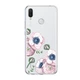 Прозрачный силиконовый чехол Unique Covers на Huawei P Smart Plus 2018 с цветами(1480) - изображение 1