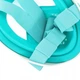 Полнолицевая панорамная маска для плавания FREE BREATH (S/M) M2068G Green с креплением для камеры - изображение 4