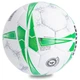 Мяч для футзала Core Attack Grain 040 размер №4 White-Green - изображение 2