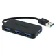 Концентратор USB3.0 Transcend HUB2 (TS-HUB2K) Black 4хUSB3.0 - зображення 1