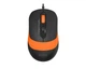 Компьютерная мышка A4tech Fstyler FM10S 1600dpi, USB, безшумнаz Orange - изображение 1