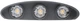 Підсвітка Brille AL-264/6x1W NW LED IP54 DGY (34-255) - зображення 2