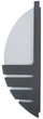 Підсвітка Brille AL-121/1 E27 DGY IP54 (34-281) - зображення 3