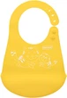 Нагрудник Baby Team Силіконовий Жовтий (6591) (4824428065917) - зображення 1