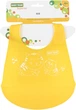 Нагрудник Baby Team Силіконовий Жовтий (6591) (4824428065917) - зображення 2