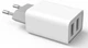 Мережевий зарядний пристрій ColorWay 2 USB AUTO ID 2.1 A (10 W) White (CW-CHS015-WT) - изображение 3