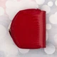 Кошелек женский кожаный Kafa с блокировкой RFID-сигналов, красный (AE1869 laky) - изображение 3