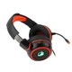 Игровые наушники MEETION Gaming Backlit HiFi MT-HP030 с микрофоном и LED подсветкой 7.1 USB проводные Black (MT-HP030) - изображение 3