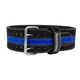 Пояс для пауерліфтингу Power System PS-3800 PowerLifting шкіряний Black/Blue Line M - изображение 4