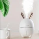 Зволожувач повітря зайчик Rabbit 2в1 на 300 мл з підсвічуванням нічник, аромолампа - зображення 4