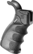 Рукоятка пістолетна FAB Defense AGF-43S тактична складна для M4/M16/AR15. Колір - чорний - зображення 1