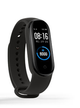 Ремінець для Xiaomi Mi Band 5 силіконовий Чорний BeWatch (1540601) - зображення 2