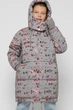 Куртка зимова з написами для дівчинки X-Woyz DT-8313-14 60067 110 см червоний - зображення 4