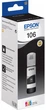 Контейнер с чернилом Epson 106 для EcoTank L7160/L7180 Black (C13T00R140) - изображение 1