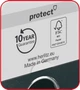 Папка-регистратор Herlitz А4 8 см Protect Neon Green Лимонная (50022465) - изображение 4