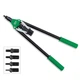 Заклепочник для резьбовых заклепок TOPTUL M5,M6,M8,M10,M12 JBBB0512 - изображение 3
