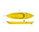 Каяк SEAFLO одномісний SF-1010 Yellow - зображення 2
