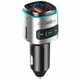 FM модулятор Gelius Pro RGB-QC GP-FMT040 Black/Silver - изображение 1