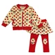 Костюм Bear Minnie Mouse для девочки 80 см Красный с желтым 9466 - изображение 1