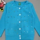 Кофта Dodo kids для дівчинки 98-104 см Блакитна 15621 - зображення 2