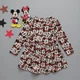 Платье Hacali kids Minnie Mouse для девочки 86-92 см Светло-серое 17754 - изображение 2