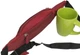Кожаная сумка на пояс Always Wild WB-01-18562 Красный - изображение 6