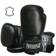 Боксерские перчатки PowerPlay 3088 Черные натуральная кожа 12 унций - изображение 1