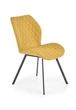 Стул Halmar K360 51/64/90/48 см Горчичный - изображение 1