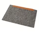 Чехол для планшета FeltFabricDesign 42х29 из войлока серый М68 (10690) - изображение 1