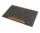Чехол для планшета FeltFabricDesign 30х21 из войлока черный М59 (10651) - изображение 2