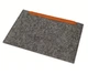 Чехол для планшета FeltFabricDesign 42х29 из войлока серый М68 (10690) - изображение 2