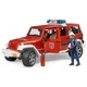 Спецтехніка Bruder Джип пожежний Wrangler Unlimited Rubicon + фігурка (02528) - зображення 2