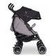 Прогулочная коляска для двойни EasyGo Comfort Duo 2019 grey fox Серая (9318) - зображення 9
