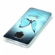 Силиконовый (TPU) чехол Deexe LumiCase для Xiaomi Redmi Note 9 Pro / Note 9 Pro Max / Note 9s - Blue Butterfly - изображение 5