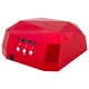 Лампа для маникюра гибридная ультрафиолетовая CCFL + LED УФ 36W Quick Nail Lamp UKC выдвижное дно Red - изображение 5