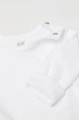 Боди для мальчика H&M 0400456001 68 СМ Белый 65996 - изображение 2