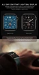 Наручные Смарт часы Smart Watch W58-G Черный (El-00132003) - изображение 4