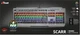 Клавиатура проводная Trust GXT 877 Scarr Mechanical Cherry MX Red Linear USB (TR22511) - изображение 14