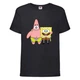 Футболка Спанч Боб 34 (Sponge Bob) чорна - зображення 1