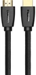 Кабель Ugreen HD118 HDMI to HDMI v2.0 UltraHD 4K-3D Braided 1.5 м Black (90402022) - изображение 1