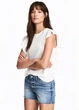 Шорты джинсовые H&M 32 Синий 0485996_кор.эт_17 - изображение 1