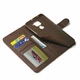 Чохол LC.IMEEKE Wallet Case для Xiaomi Redmi Note 9 - Coffee - зображення 7