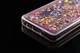 Чехол Glitter для Samsung Galaxy J5 2015 / J500 Бампер Жидкий блеск звезды розовый - изображение 3