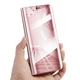 Чехол Mirror для Huawei P Smart Plus / Nova 3i / INE-LX1 книжка зеркальный Clear View Rose - изображение 2