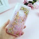 Чохол Glitter для Xiaomi Redmi Note 7 / Redmi Note 7 Pro Бампер Рідкий блиск зірки Рожевий Без бренду - зображення 1