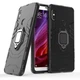 Чехол Iron Ring для Xiaomi Redmi Note 5 / Note 5 Pro Global бронированный Бампер Броня Black - изображение 1